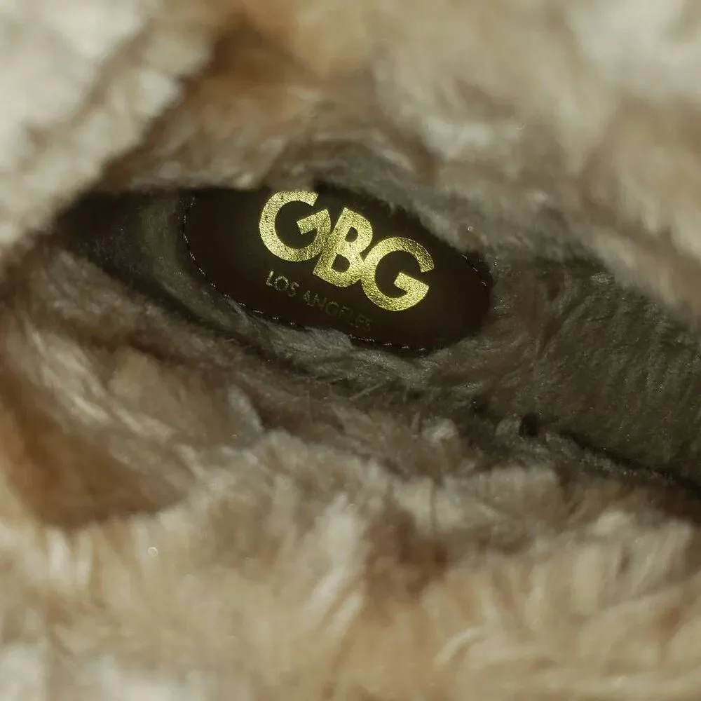 GBG Los Angeles Aussie faux fur-lined 7 1/2‎